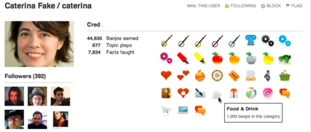 Hunch founder, Catarina Fake, acts as a role model for the community being built on the site. Hunch founder, Catarina Fake, acts as a role model for the community being built on the site.