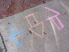 Interaction08 IRL: Wayfinding arrows from Savannah Interaction08 IRL: Wayfinding arrows from Savannah