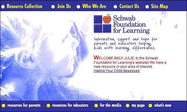Website from January 1999