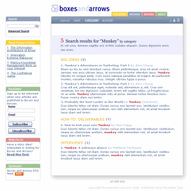 category page contest