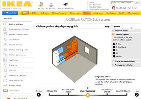 Plan your dream kitchen at Ikea with your kitchen’s dimensions