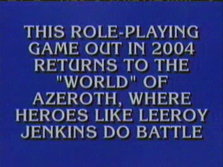 Jeopardy screen